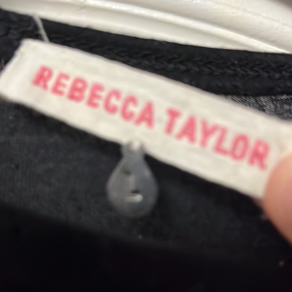 Rebecca Taylor tshirt. Leopard print.  Size Large - Picture 2 of 4